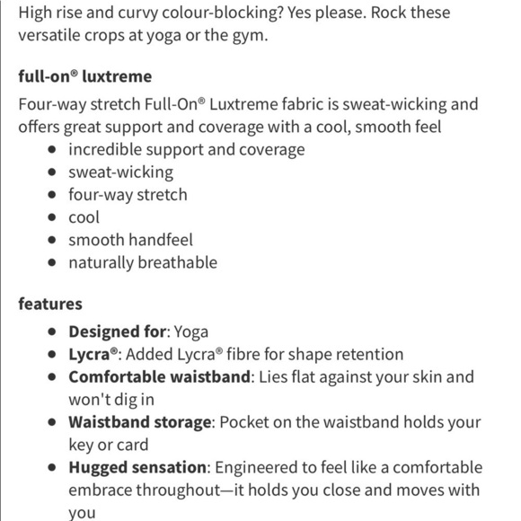 Lululemon Wunder Under Crop High-Rise *Curve 17” - Picture 10 of 11